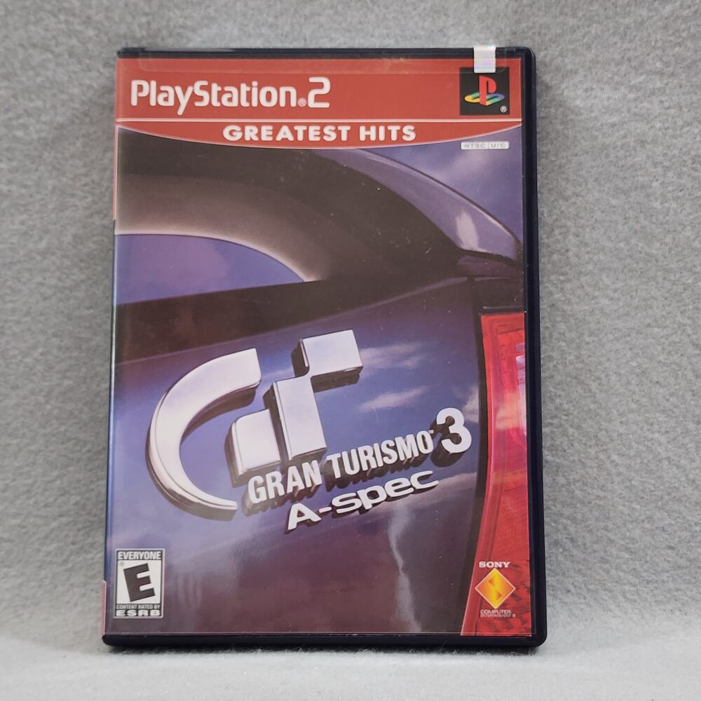 GRAN TURISMO 3 Greatest Hits Sony PlayStation2 PS2 Used, Complete, Untested